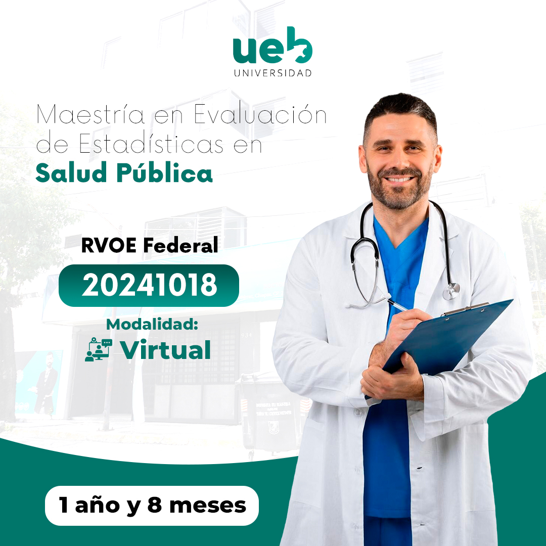 Maestría en Evaluación de Estadísticas en Salud Pública